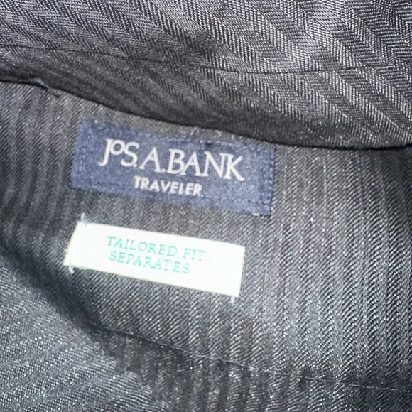 Jos. A. Bank Charcoal Traveler Suit Jacket - Picture 5 of 6